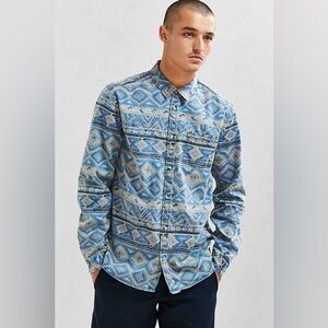 Urban outfitters long sleeve button up shirt